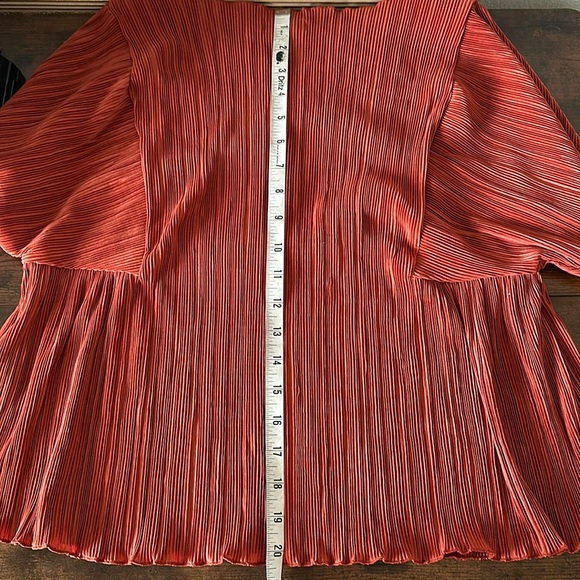 Madewell Texture and Thread Micropleat Top EUC - Picture 7 of 7